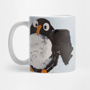 Two Penguins in the Colorful World of Rita's Imagination Mug